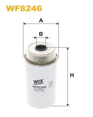 WIX FILTERS Polttoainesuodatin WF8246